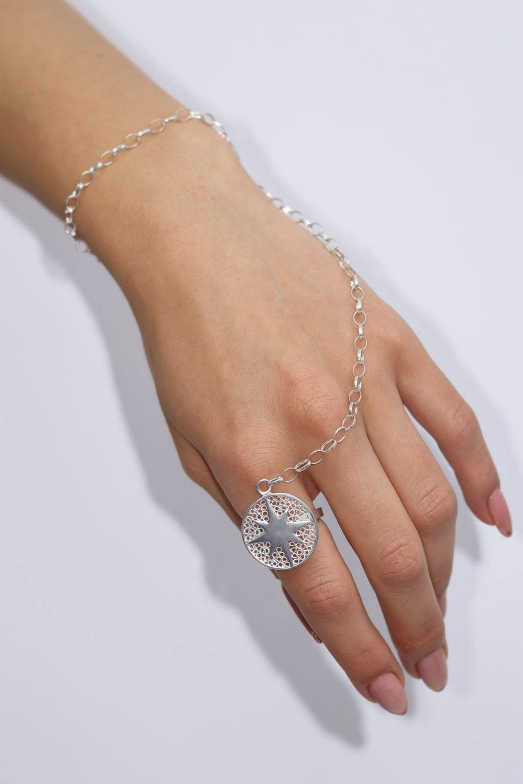 Anillo con pulsera Estrella